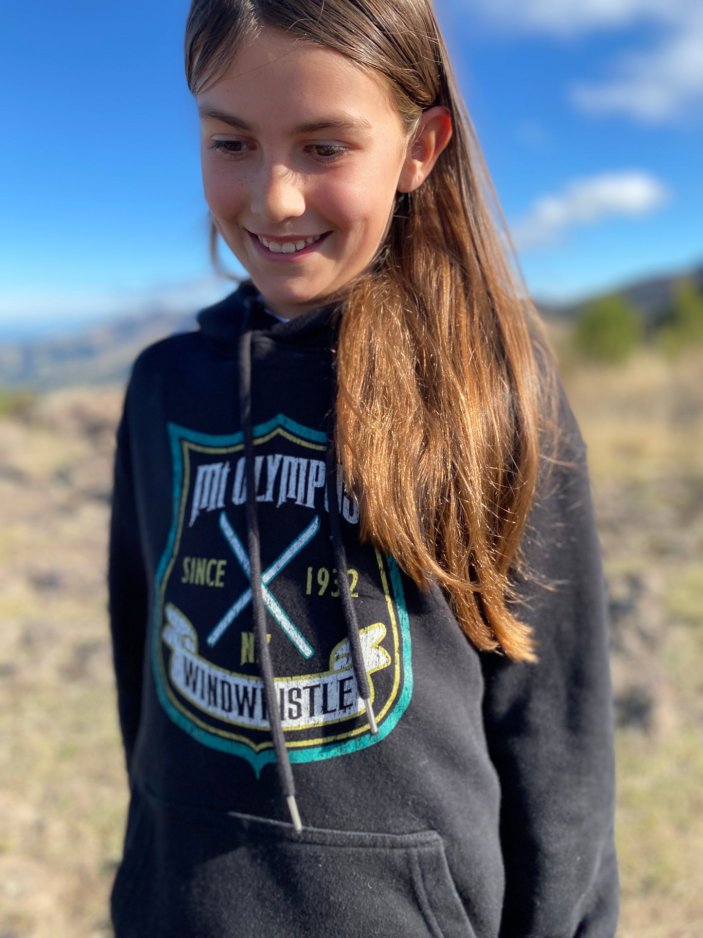 Kids Crest Hoodie