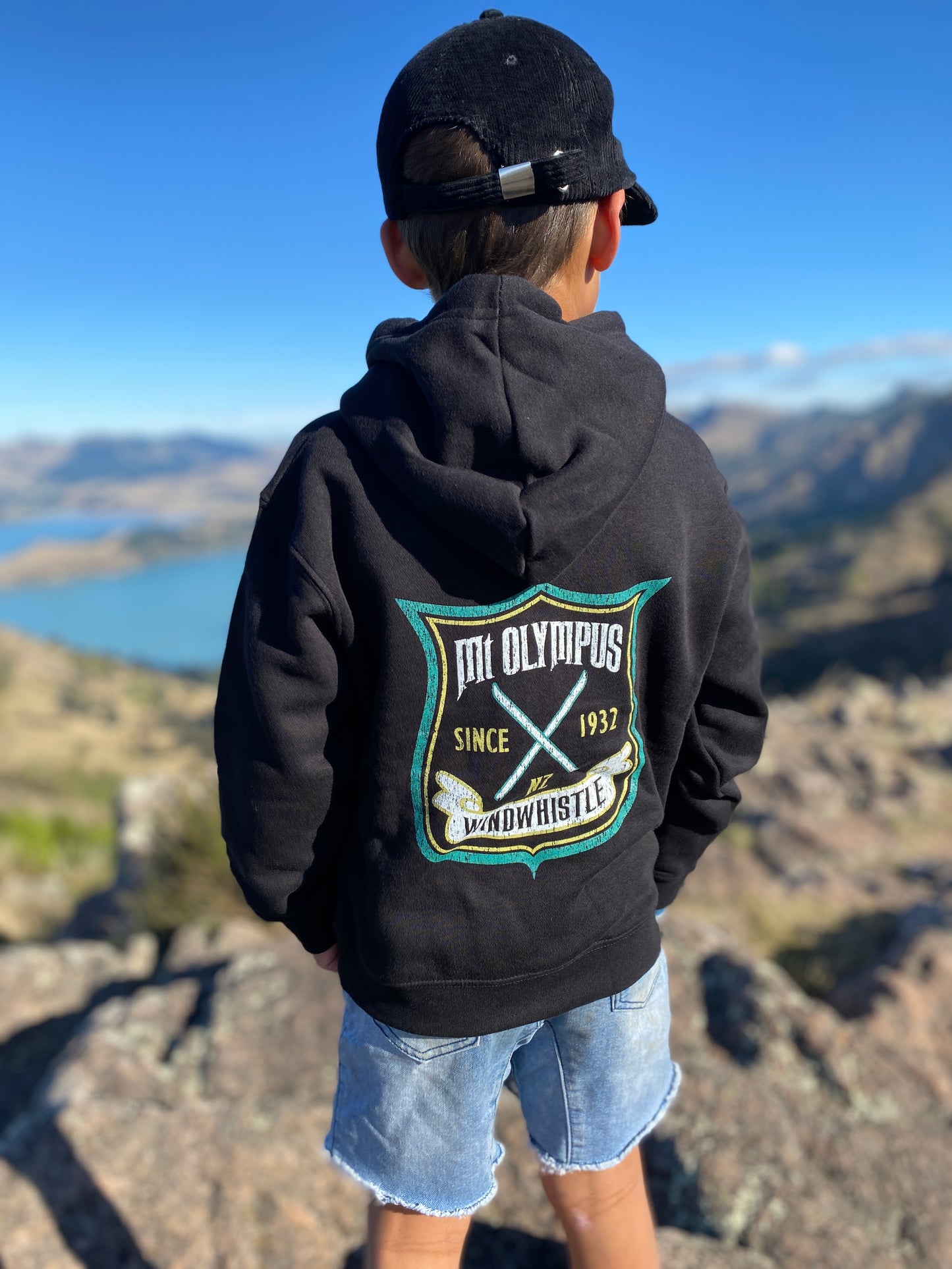 Kids Crest Hoodie