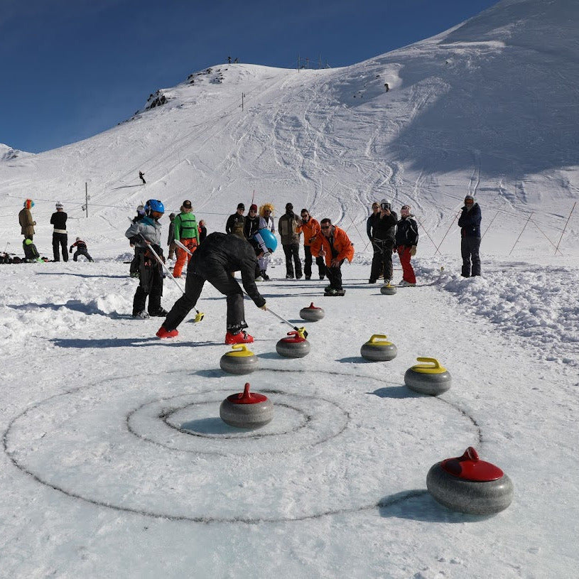 Helicopter for Curling Day