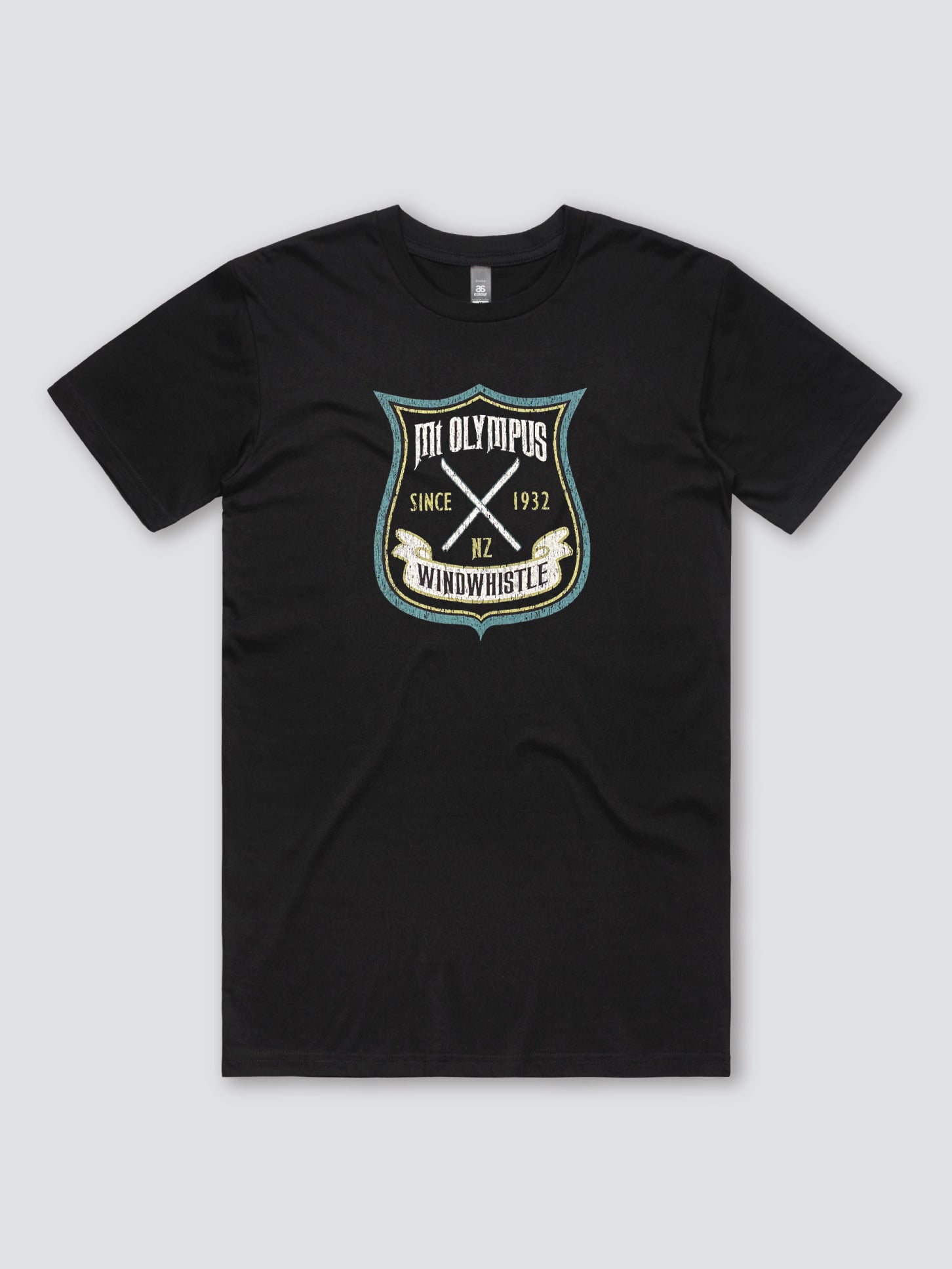 Olympus Rally Merch Original Crest Tee – Mt Olympus Merch store