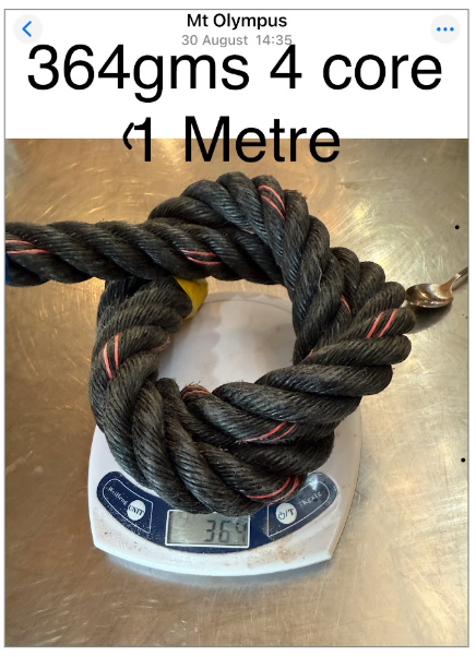 Splice 15mm to 40mm,  3 and 4 Strand Splicing service (Canterbury) your rope diameter is kept the same size